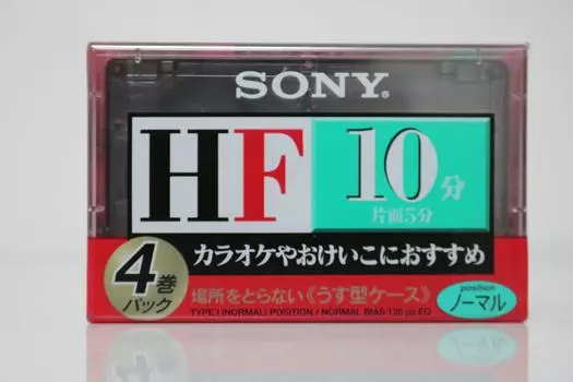 Аудиокассета SONY 4C-10HFA