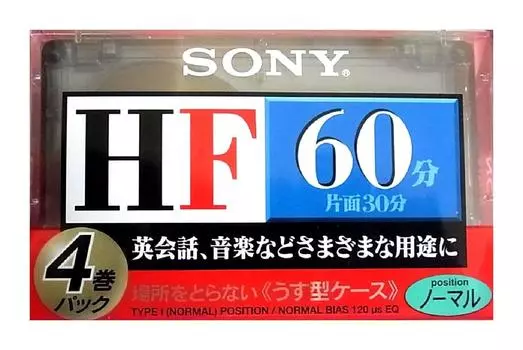 Аудиокассета SONY 4C-60HFA