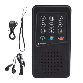 Аудиокнига Священного Писания Плеер на солнечных батареях Портативный электронный звуковой читатель Священного Писания с емкостью 4G Bengali, World English, Englis