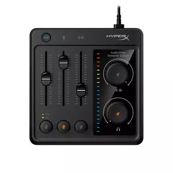 Аудиомикшер HyperX Audio Interface Аудиовход 3-канальный USB-подключение Распределительный стример 73C12AA