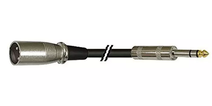 Аудиомикшерный кабель ClassicPro 30 см (XLR-штекер на TRS-телефон) [Инспекция PAPILIO/специализированная упаковка продукта]