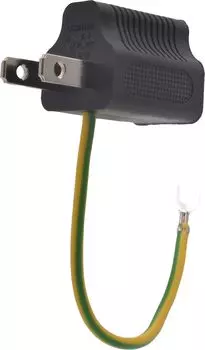 Audiophile Conversion Adapter Power 3 Pin to 2 Pin Conversion Plug Power Supply OA Tap PSE Certification Black (1 piece) чёрный