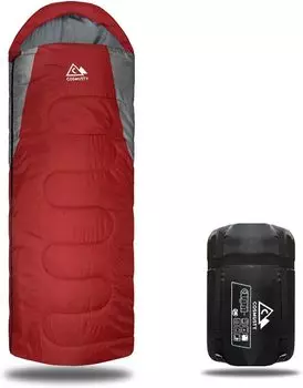 Aufladen Sleeping Sleeping Disaster Prevention All Sleeping in the Envelope Useable Temperature Bag, Bag, 210T, Compact, Supplies, Seasons, Car, Type, вино красного