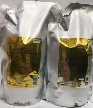 Aujua Smooth Шампунь для ухода за волосами 1000 мл каждый Оригинальный продукт (МИЛБОН) &