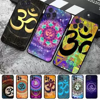 Aum Om Yoga Phone Case Silicone Soft For iphone 14 13 12 11 Pro Mini XS MAX 8 7 6 Plus X 2020 XR Shell 6plus or 6s plus