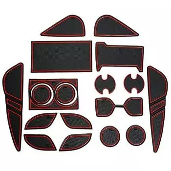 Auovo Специальный коврик в карман для Toyota Harrier 80 серии, резиновый коврик Terrier [MXUA8# AXUH8# R2.06]