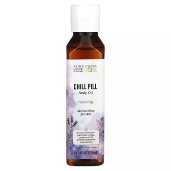 Aura Cacia, Chill Peel, Body Oil, 4 fl oz (118 ml)