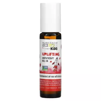 Aura Cacia, Kids, ароматерапевтический шариковый спрей, бодрящий, 9,2 мл (0,31 жидких унций)