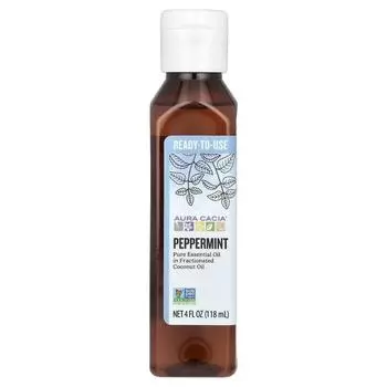Aura Cassia Pure Эфирное кокосовое масло перечной мяты 118 мл, 1 x 118 мл (4 жидких унции)