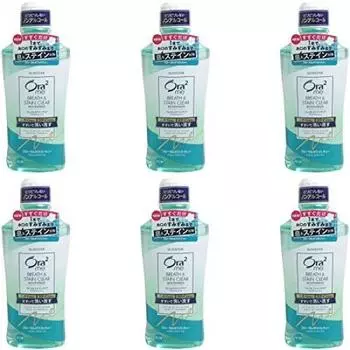 Aura Two Me Breath Stain Clear Mouthwash Floral White Tea [Bulk purchase] & [x6 pieces]