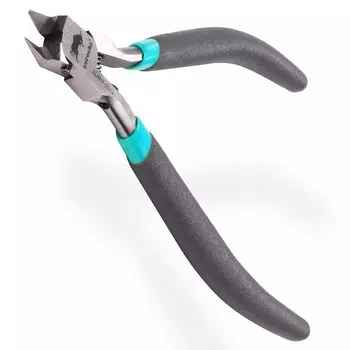 aurochs Ultra Thin Blade Nipper Thin Blade Single Edge Tool Plastic Model (Gray & Mint/Left Hand)