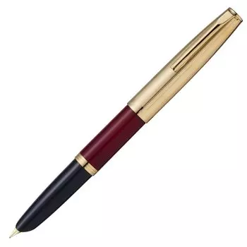 Aurora Fountain Pen M Medium Point Duocult Gold Cap Type Limited Genuine Imported Product DC57-DXM Dual-use