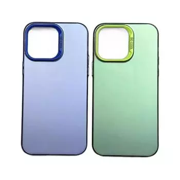 Aurora White Color Laser Hard Case for iPhone 15 Pro/14/13/12/11/Xs Max/XR Xs/X зелёный