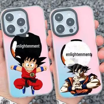 Aurora White Wukong iPhone 16 Pro Case for 12/11Xs Max & More - Hard Plus Laser Design in White. iPhone 11, S437P1