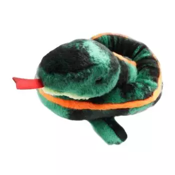 Aurora World Nature Kids Realistic Garter Snake Plush Toy зелёный