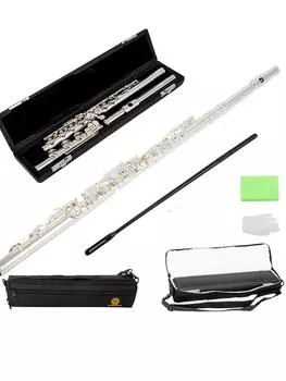 AUROSUS средняя флейта открытое отверстие 17 тональность offfest g французская модель b футджоинт с gizmo флейта