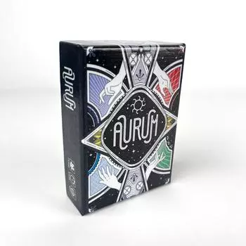 AURUM Board Game Card Alchemy Game Gold Tabletop Cards For 3-4 People Entertainment And Leisure Gathering