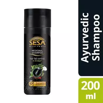 Аюрведический лечебный шампунь SESA против выпадения волос (200мл)