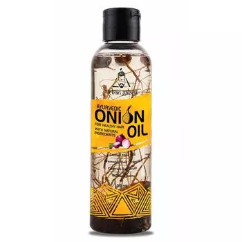 Аюрведическое луковое масло UrbanGabru Jadibuti для контроля выпадения волос, борьбы с перхотью и здоровья волос (100 мл) | Все типы волос 100 ml (Pack of 1)