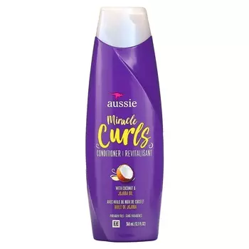 Aussie, Miracle Curls, кондиционер с кокосовым маслом и австралийским маслом жожоба, 12,1 жидких унций (360 мл)