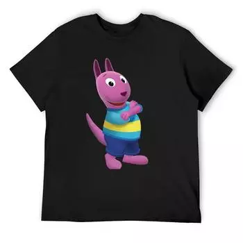 Austin Backyardigans T-Shirt Plain Custom T Shirt Animal Prinfor Boys Mens Designer T Shirt S белый