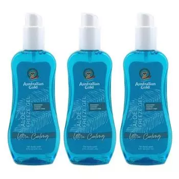 Australian Gold Curl Aloe Freeze Spray Gel 8oz 235ml 3pack