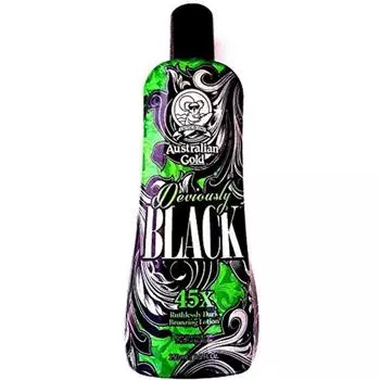 Australian Gold Deviously Black 45X Dark Bronzer лосьон для загара в солярии 250 мл, 1 упаковка
