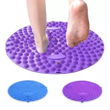AUTAKI Акупрессура стоп Давление стоп Магнитная компрессия Снятие усталости стоп Walkstone Pressure Домашняя акупрессурная доска Расслабление фиолетовый