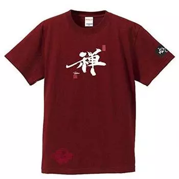 Аутентичная футболка Kanji Zen [Junpu] (Л, Красный)