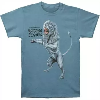Аутентичная футболка приталенного кроя The Rolling Stones Bridges To Babylon, синяя S