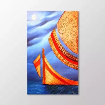 Аутентичная картина корабля