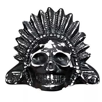 Аутентичный ацтекский свисток, коллекционный ацтекский свисток смерти для Хэллоуина (Главный)