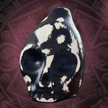 Аутентичный ацтекский свисток, кричащий ацтекский боевой свисток, кричащий свисток для розыгрышей на Хэллоуин белый