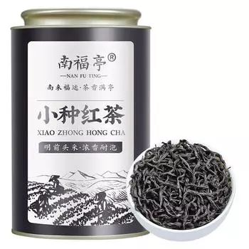 Аутентичный черный чай мелкого помола 2024 года, новый чай, питательный чай для желудка, лонган, консервированный A can of 200g