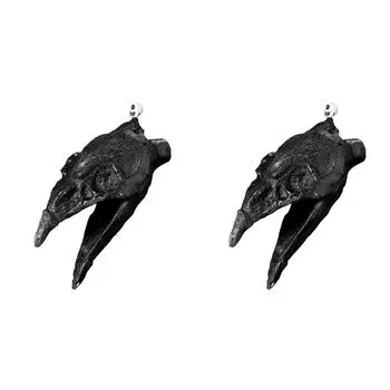 Аутентичный коллекционный ацтекский свисток из Великобритании, свисток смерти ацтеков для Хэллоуина (ворона)