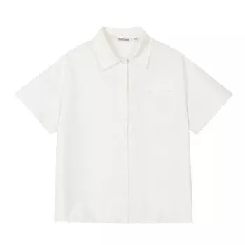 Аутентичный комплект в японском стиле JK: клетчатая плиссированная юбка и белый топ