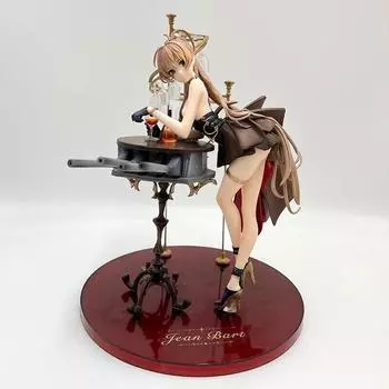 Authentic Azur Lane Jean Bart PVC Figure Anime Toy By Wings Inc. Complete No Box