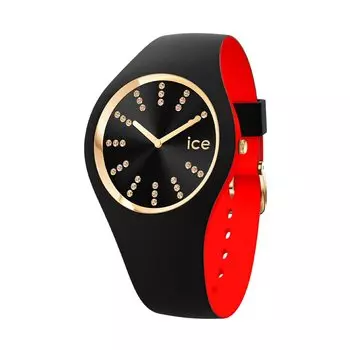 Authorized Distributor Ice Watch Watch 021047 Ice Cosmos Black Golden Medium [Ice-watch] Women s