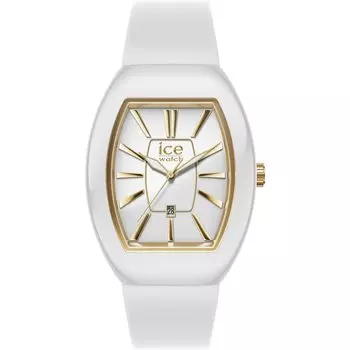 Authorized Distributor Ice Watch Watch 024034 Dome White Gold Small Second Hand Date [Ice-watch] Women s [ICE boliday]