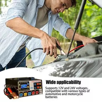 Auto Battery Charger Fast Charging Smart Battery Charger Automotive Battery Charger Versatile Truck Battery Charger Motorcycle france