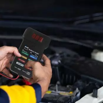 Auto Battery Tester 12V/24V Automotive Battery Diagnostic Tool Automotive Load Tester Indicator Electrical Tools With LCD Displa CHINA