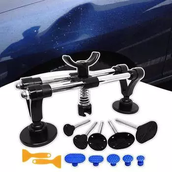 Auto Body Dent Puller Kit Dent Removal Tool Kit Steel Dent Puller With Double Pole Multifunctional Dent Puller For Auto Dent Russian Federation