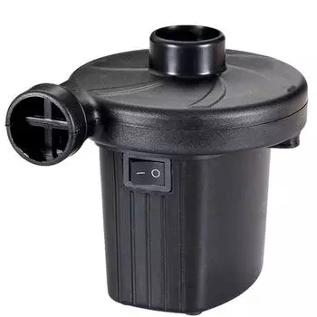 Auto Cigarette Lighter AC 12V Car Electric For Camping Air Bed Inflate Inflator Air Pump Inflatable Boat Pump for Mattress чёрный