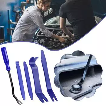 Auto Dismantle Tools Kit Plastic Kit Car Door Clip Trim Installer Dash Repairing Radio Kit Removal Conversion Audio Panel P Z5B6 чёрный