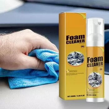 Auto Foam Cleaner Car Detailer Multipurpose Stain Remover Spray Long-Lasting Automotive Interior Cleaner For Rubber Metal Fabric CHINA