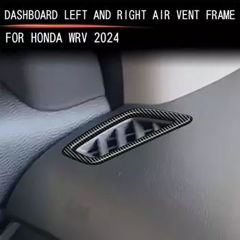 Auto Interior Decoration Accessories Air Conditioning Outlet Center Control Instrument Panel Frame Cover For 24 Honda WRV D H4M7