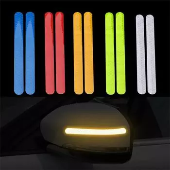 Auto Reflective Sticker Reflective Warning Safety Strong Reflectivity. Long Service Life Car-styling Accessories Reflective Film