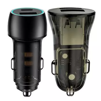 Auto Super Fast Charger Fast 48w Charger Adapter Metal USB Car Electronic Equipment Socket Adapter For Cars Trucks Rvs Auto коричневый