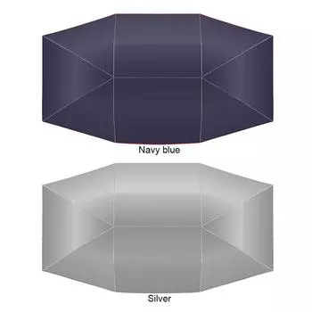 Auto Tarpaulin Canopy Cover Waterproof Thermal Insulation Auto Canopy UV Protection Car Sunshade Awning Tent StyleC