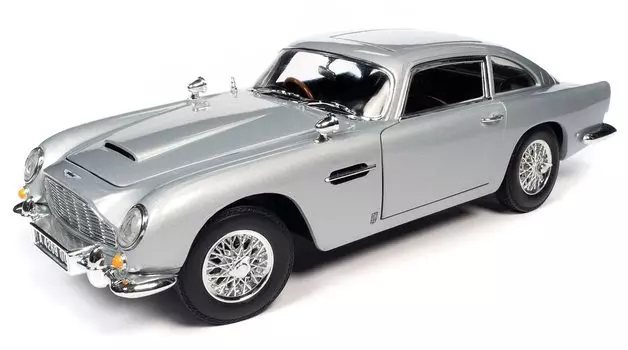Auto World Scale 1965 Aston Martin DB5 Coupe Time to Die Джеймс Бонд Бонд автомобиль завершен литой мини-автомобиль AWSS131 1/18 007/No